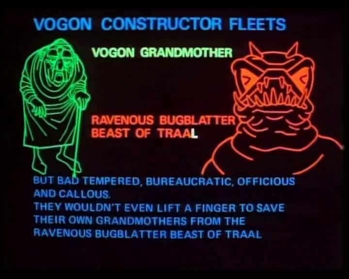A Vogon, civil servant of the cosmos and author of truly dreadful verse